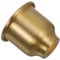 EXCEART Coupelle De Lampe En Laiton Bougeoir En Métal Bougeoirs Couverture De Bougie Bougeoir En Métal Pour Bougie Chauffe-plat Bougies Électriques Pour Fenêtres Doré Laiton