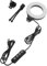 DIYEAH 1 Set Luce LED per Video Conferenza Ring Light Portatile con Clip e Treppiede Illuminazione per Streaming e Self Broadcasting e Compatibile con Laptop e Webcam