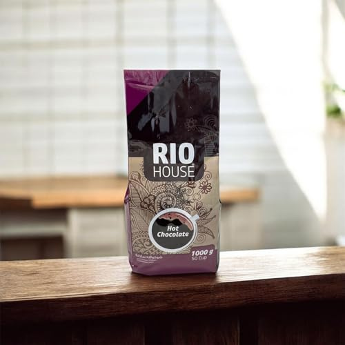 Chocolat Chaud en Poudre (1 kg) – Recette Onctueuse & Intense – Format Familial – Idéal Petit-Déjeuner, Boissons Lactées et Pâtisseries – Environ 50 Tasses