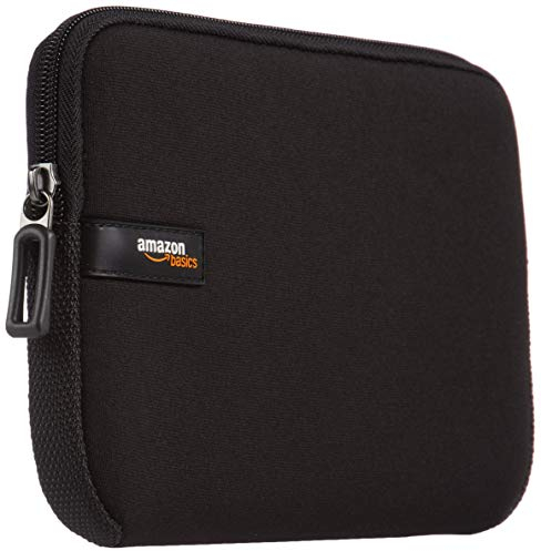Amazon Basics 20.3 cm Tablet Sleeve Case, 5-Pack, Black