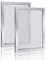 Siebdruckrahmen aus Aluminium mit 43T/110 weißem Netz, für Siebdruck, 20,3 x 25,4 cm, 2 Stück