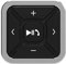 D62CS - Mando a distancia Bluetooth 5.0 para coche, con soporte, control de música y llamadas, compatible con iOS y Android
