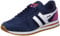 Gola Unisex Daytona Sneaker, Navy/White/Hot Coral, 41 EU