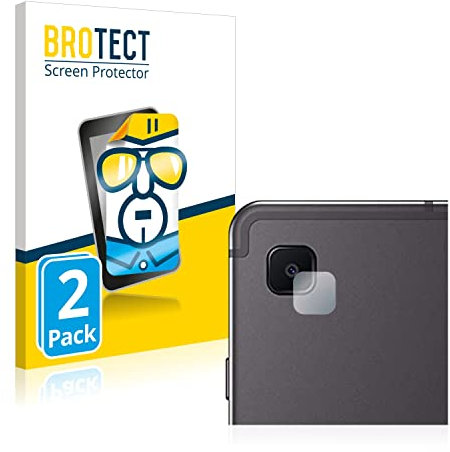 BROTECT Protector Pantalla para Samsung Galaxy Tab S6 Lite WiFi 2022 (SÓLO Cámara) Protector Transparente (2 Unidades) Anti-Huellas