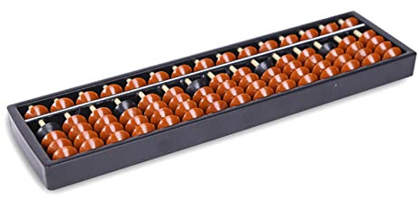 Tokaneit Abacus Mathematical, Abacus Calculatrice Chinoise, Vieux Abaque Chinois, Perle Arithmétique Abacus Comptage, Abacus Chinois pour Enfants Mathématiques Outil de calcul