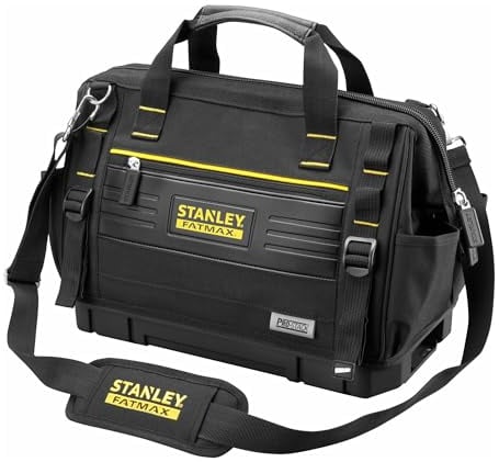 STANLEY FatMax® PRO-STACK™ Soft Bag features multiple pockets and tool loops for maximum organisation of screwdrivers, pliers and other hand tools.