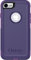 OtterBox Commuter Series - Funda para iPhone SE (3ª y 2ª generación) y iPhone 8/7 (Solamente), Embalaje no minorista, Color Morado (Hopeline Purple)