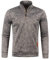 HAOLEI Mens V Neck Jumper Clearance 1/4 Zip Fleece Lined Pullover Regular Fit Autumn Winter Velvet Sweatshirt Sweat Tops UK Size 10-20