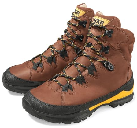 BÄR | Bergkomfort Wanderstiefel 2.0 | Herren Stiefeletten | 100% Zehenfreiheit, Für Einlagen geeignet, Hallux valgus geeignet, Hohe Dämpfung