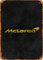 Metallschild im Vintage-Look – Automotive McLaren Racing F1 MotoGP – 20,3 x 30,5 cm Weißblech-Wanddekoration