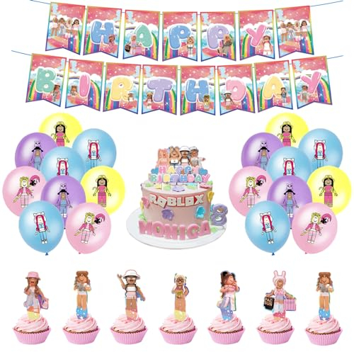 Geburtstagsdeko Roblox Luftballons Geburtstag Roblox Kuchen Deko Geburtstag Roblox Geburtstag Girlande Roblox Kindergeburtstag Deko Roblox Geburtstag Party Deko Roblox Luftballons Deko