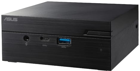 ASUS Mini PC PN51-S1-B3324AD Mini PC Desktop (AMD Ryzen 3 5300U, 8 GB DDR4, 256 GB SSD, Radeon Vega Graphics, Windows 11 Pro) - Nero