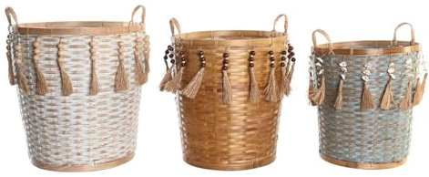 DKD Home Decor Körbe Set, Standard