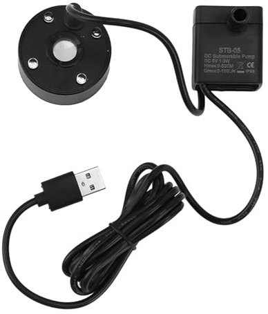 USB Mist Maker Fogger 5V LED Colorful Lighting Waterproof for Pond Garden Office Desk, Fish Tank Fountain, Halloween Decor