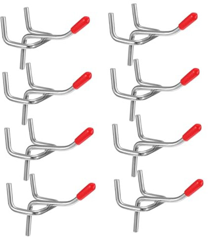 SOLUSTRE 40 Sets Laden Display Haken Supermarkt Regalhaken Schrank Display Rack Haken Waren Display Haken Heimbedarf Waren Regal Haken Waren Display Haken Zapfenhaken
