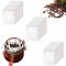 30 Stück Tragbare Kaffee Papier,Drip Coffee Bag,Kaffeefilter,Drip Coffee,Kaffeefilter Tasse,Camping Kaffeefilter,Hängende Ohrtropf Für Meisten Tassen,Klappbar Für Zuhause,Reisen,Camping,Büro(Weiß)