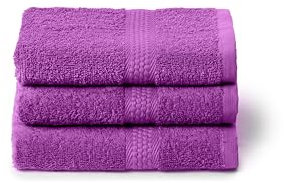 Caleffi Set Asciugamani Bagno Piccoli 3X, 40x60cm, Cotone 100% Morbido e Assorbente per Bagno, Viso e Uso Quotidiano, Asciugamani Bidet di Alta Qualità, Asciugamano Ospiti Resistente ai Lavaggi