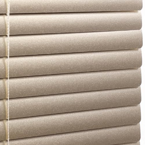Mattiert Champagner Gold Aluminium Jalousie Verdunkelungsrollo Fensterrollo Rollo Seitenzugrollo Plissee Schalusie Fenster Jalousien Sonnenschutzrollos Für Haus/küche/büro (45×130cm)