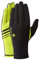 Ronhill Gants de Course à Pied, Coupe-Vent, Noir/Jaune Fluo, Taille L