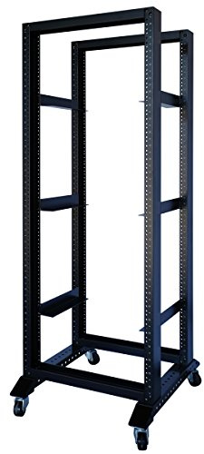 Raising Electronics 25UNetwork Data IT Server Rack Series System 48,3 cm Open Frame Server Desktop Netzwerk Rack 1000 mm Tiefe 78,7 cm