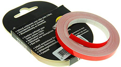 STRISCE ADESIVI CERCHIONI 3MM x 10M WHEEL STRIPE RIM TAPE (Rosso)