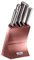 6 Tlg. Messerset Küchenmesser-Set BERLINGER HAUS Rose Gold BH-2447