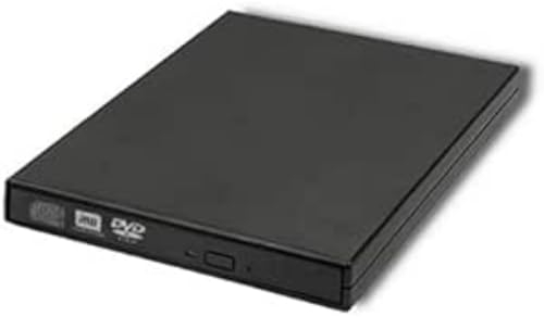 Qoltec DVD-RW Brenner Externe USB 2.0 Schwarz, 51858