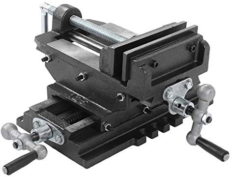 Étau pour perceuse - 12,7 cm - Établi coulissant - Établi - Étau - Table de forage - Pince à bec plat