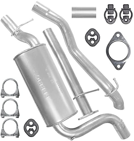 Schalldämpferset Auspuffanlage Auspuff für Focus 2 II MK2 Fließheck Focus C-Max 1 I MK1 2.0 TDCI