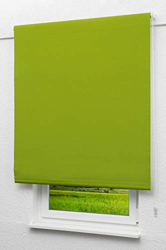 LYSEL Outlet - Verdunkelungsrollo Gelbgrün, (B x H) 122.50cm x 190cm in grün/gelbgrün