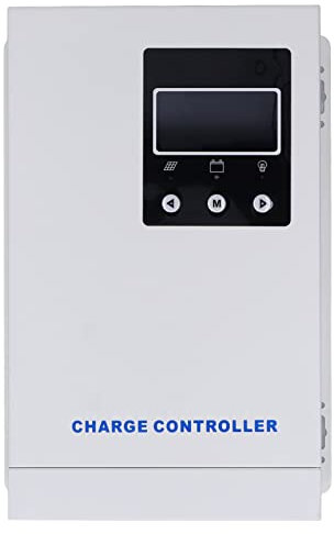 ContrôLeur de Charge Solaire MPPT RéGulateur de Panneau Solaire 4 Modes RéGulateur de Panneau WiFi Identification Automatique 12 24 36 48V (80A)