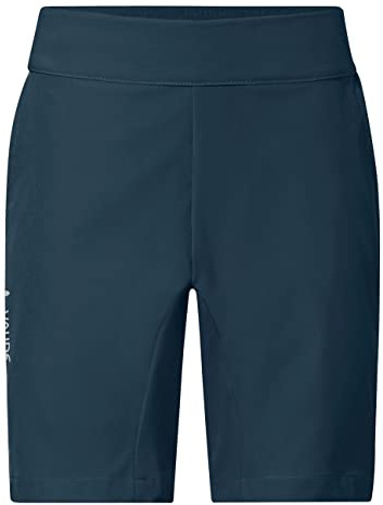 VAUDE Unisex Kinder Kids Qimsa Stretch Shorts, Dark Sea, 134-140 EU