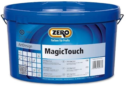 ZERO Magic Touch Silber Dekorative Spachtelmasse samtig metalischer Effekt 1,5 kg (RAL 450M)