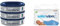 Angelcare - Dress Up - Recharges Octogonales pour Poubelle à Couche Dress up/Essential - Lot de 3 & Lingettes bébé Originales sans plastique WaterWipes, 240 pièces à base d’eau à 99,9% et sans parfum
