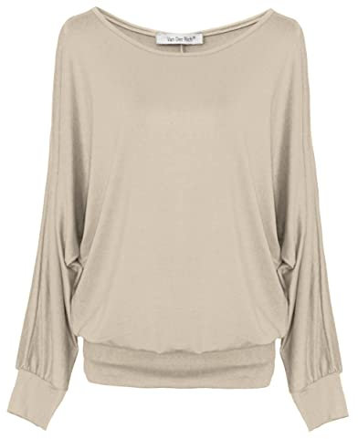 Van Der Rich ® - Oversized Pullover - Damen (ML-Beige, XXL)