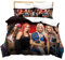 HEYBIG WWE World Bettwäsche-Set Für Kinder,echtes Wrestling-Schlafzimmer-Merchandise-Produkt,-Bettdeckenbezug Für Jungen Und Mädchen (A02,135x200cm+80x80cmx1)