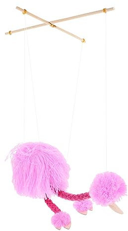 SAFIGLE Spielzeug Puppen Basteln Lustige Marionetten Figuren Basteln Tiere Marionettenpuppe Leistung Plüschpuppe Flamingo Spielzeug Puppenleistung Requisiten Puppenspiel