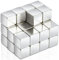 MAGXCENE 30 Stück Magnete Stark 8x8x8mm Mini Magnete Kleine Neodym Magnete Extra Stark, Kleine Magnete Rechteckig Starker Magnet für Kühlschrank Magnettafel Whiteboard Magneten