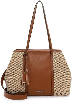 Emily & Noah Shopper E&N Babette 64283 Damen Handtaschen Material Mix cognac 700