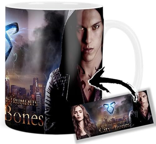 Mortal Instruments City Of Bones Lily Collins Jamie Campbell Bower Tasse Keramikbecher Mug