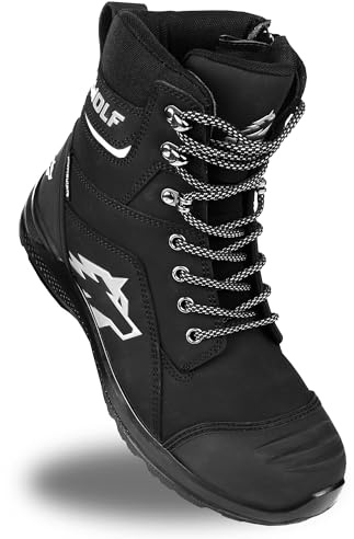 BWOLF Fantom Hi S7L Scarpe antinfortunistiche da uomo invernali – Stivali di sicurezza impermeabili con intersuola in Kevlar