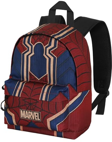 Spiderman Drop-Kleiner Fan HS Rucksack, Rot, 25 x 35 cm, Kapazität 12 L