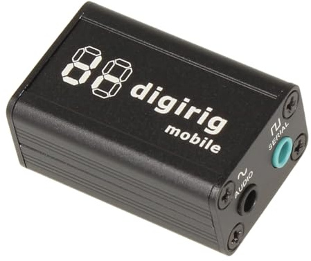 Minadax DIGIRIG Mobile | Interfaz Digital revolucionaria para radioaficionados | Compatible con ICOM Ci-V