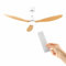 InnovaGoods Deckenventilator mit LED-Licht und 3 ABS-Flügeln Wuled Holz 36 W