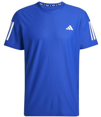 adidas Men's Own The Run Tee, Team Royal Blue, S