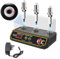 Car Spark Plug Tester, 220V Automotive Engine Ignition Plug Analyzer 200-9000rpm ignition testers with Protective Cover with three Holes 12MM Spark Plug Socket