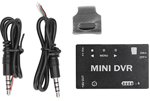 QANYEGN FPV-DVR-Modul NTSC PAL Umschaltbar Eingebauter Akku Video-Audio-FPV-Recorder, Audio-FPV-Recorder Für RC-Modelle