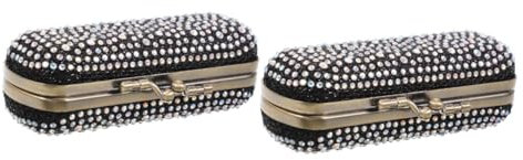 SAFIGLE 2stücke Lipstick Holder Kosmetik Organizer Mit Spiegel Tragbarer Lippenstift Schutzbox Für Handtasche Hochwertiger Anti-brechmaterial Geeignet Für Tägliche Nutzung