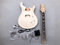 WUQIMUSC PRS Gitarre Kit 22 Bund Mahagoni Gutiar Hals Gitarre Körper Ahorn Top mit Hardware