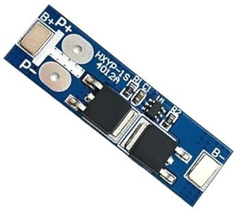 JOJIDE Carte BMS, Panneau de Protection de Batterie Lithium Fer, BMS 1S 2S 4s 7S 3.2V 12.8V 32700, for Batterie 32650 32700 Standard/équilibré,Carte de Protection BMS(1S-3.2V-12A)